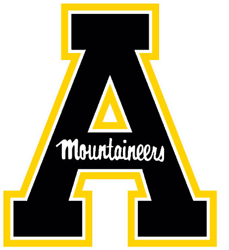 Appalachian State Mountaineers 2014-Pres Alternate Logo iron on transfers for clothing...